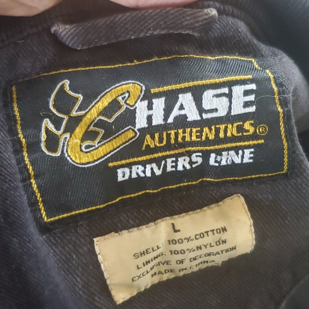 Mens vintage Jeff Gordon all black nascar jacket - Picture 8 of 13